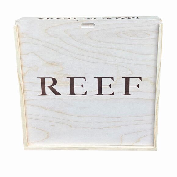 Pie/Cake Box/Tin/Storage Container/Trinket Box “Made In Texas” Square Dining New - Picture 6 of 7